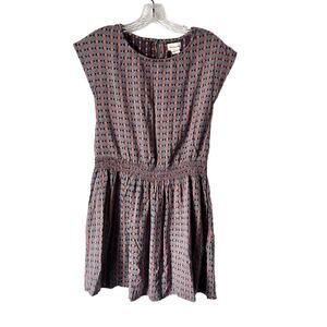 Arsene et les Pipelettes geometric print summer dress size 6